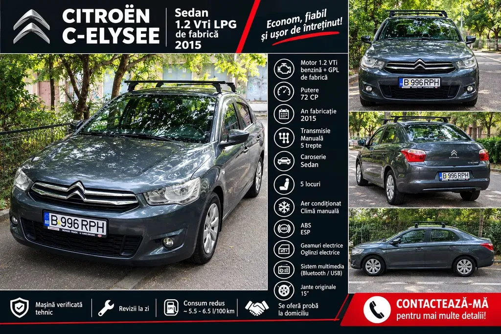 Fotografie: 2015 Citroen C-Elysée