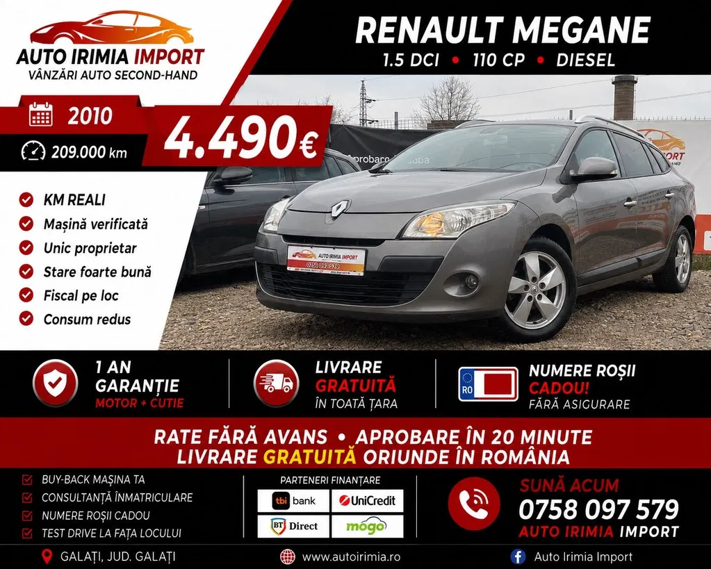 Fotografie: 2010 Renault Megane