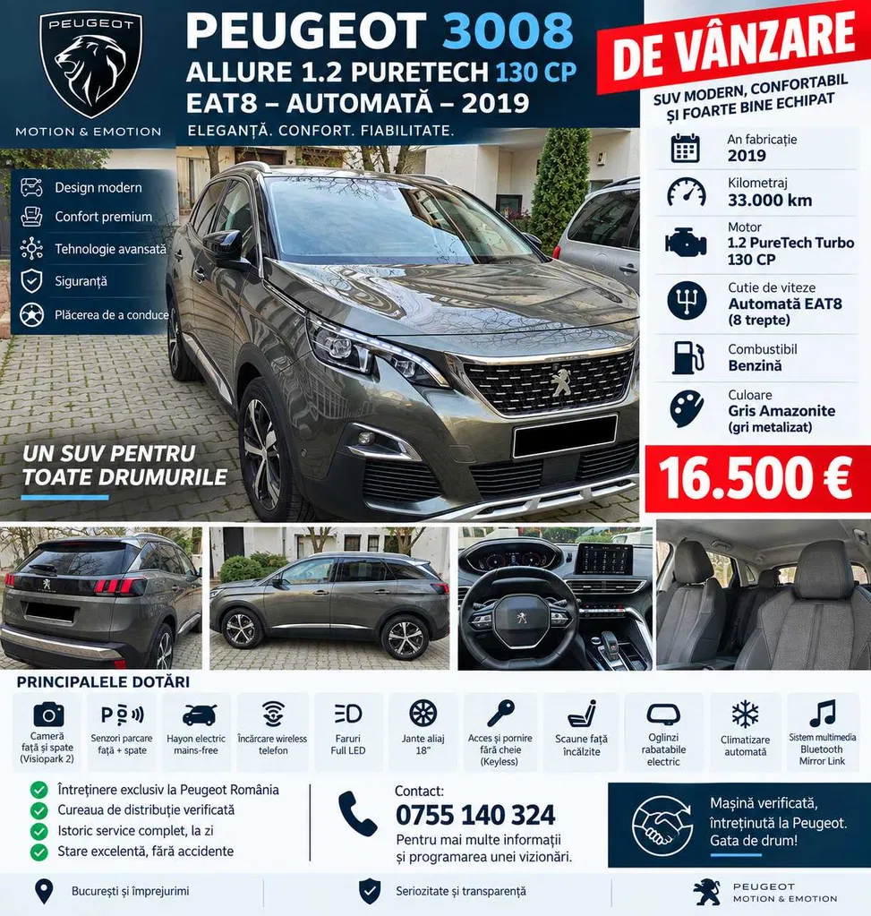 Fotografie: 2019 Peugeot 3008